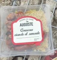 Couscous viande et semoule