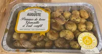 Pommes de terre grenaille à l’ail confit