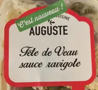 Tête de veau sauce ravigote marque .