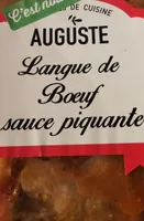 Langue bœuf sauce piquante