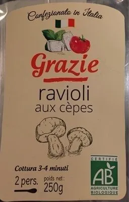 Ravioli aux cèpes