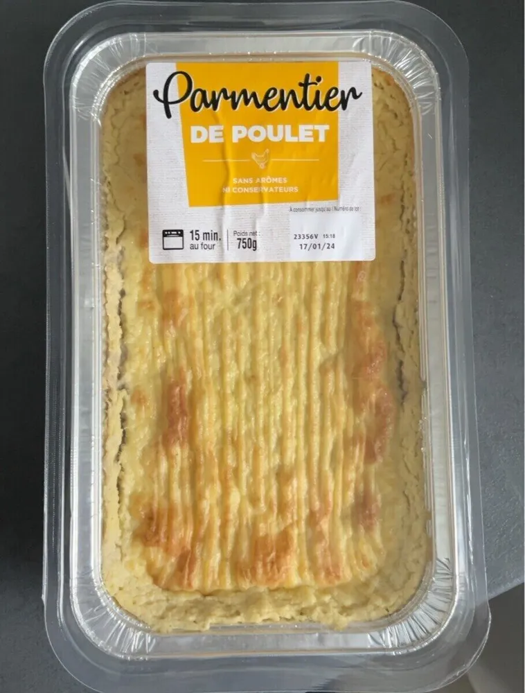 Parmentier de poulet