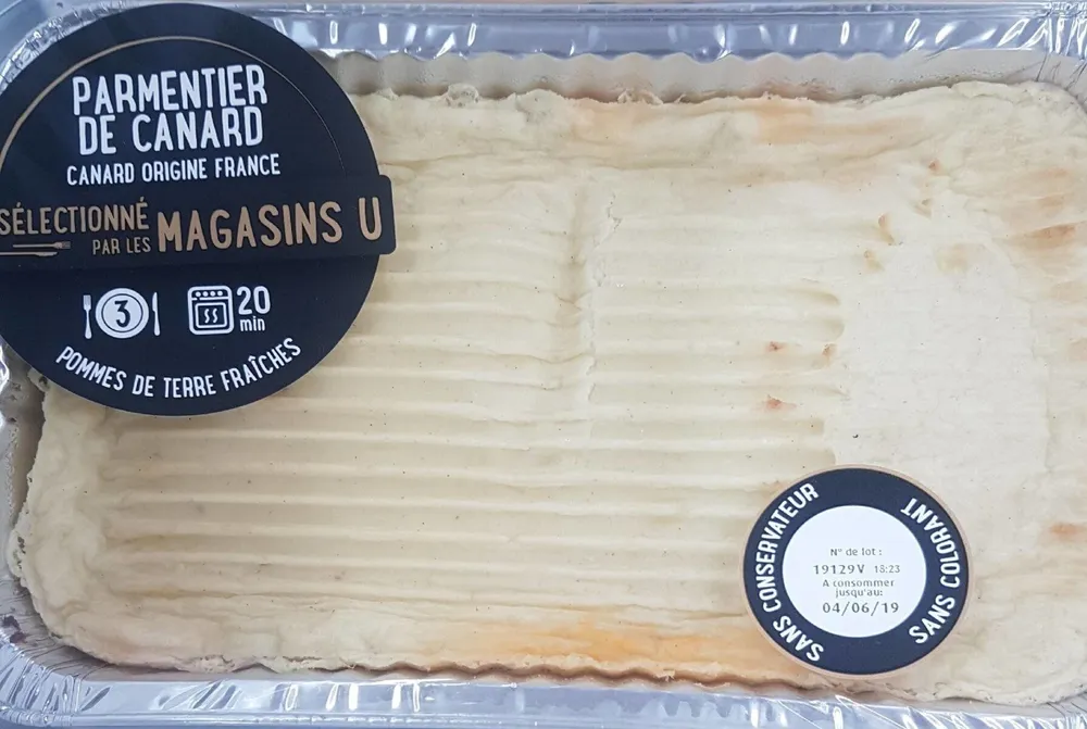 Parmentier de canard U