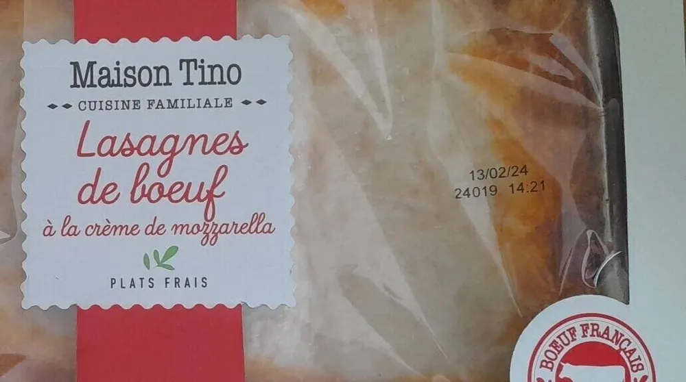 Lasagnes de boeuf
