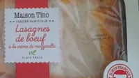 Lasagnes de boeuf