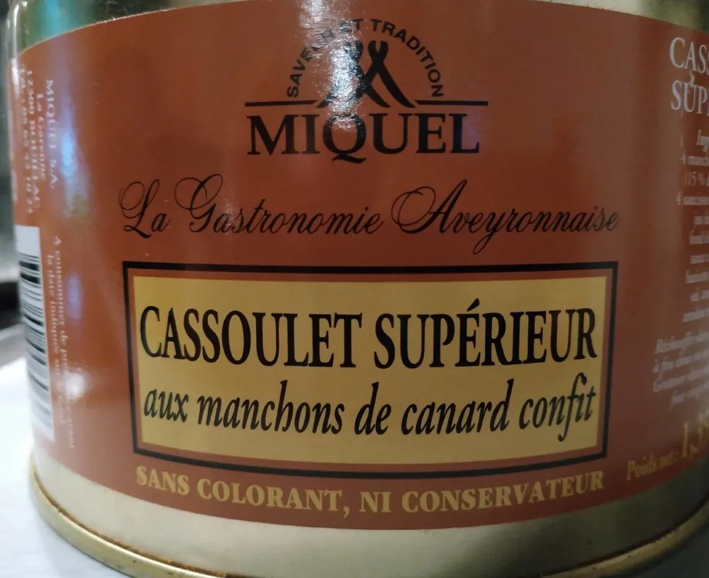 Cassoulet supérieur