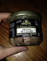Fritons de canard