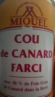 Cou de canard farci