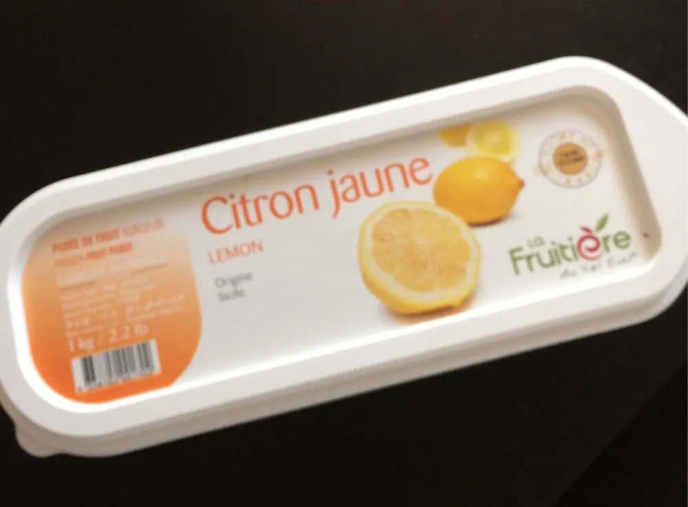Purée de fruit surgelée