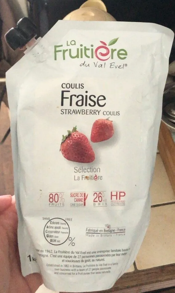 Coulis fraise