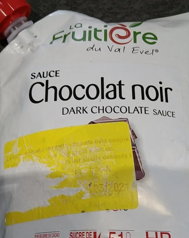Sauce chocolat noir