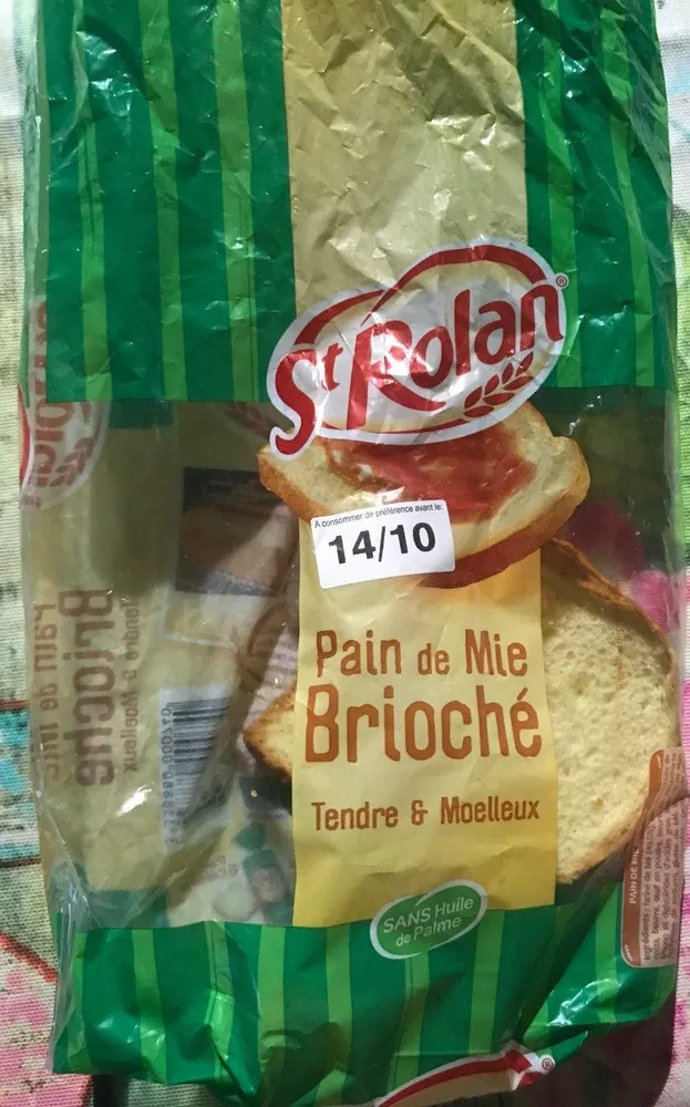 Pain de mie brioché