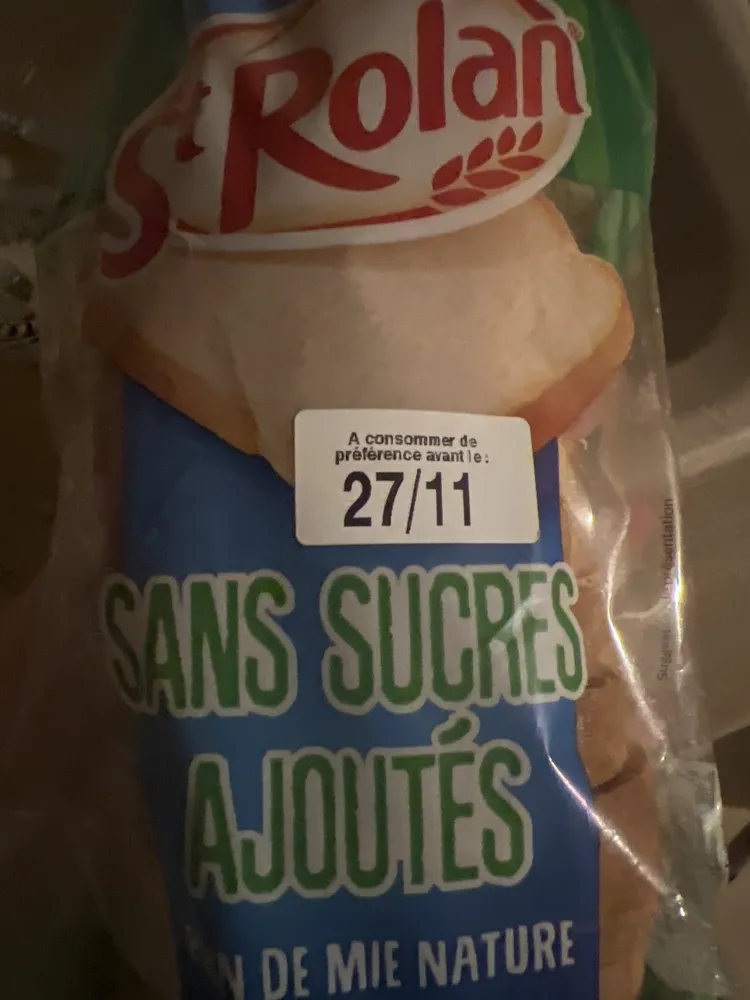 Pain de mie nature