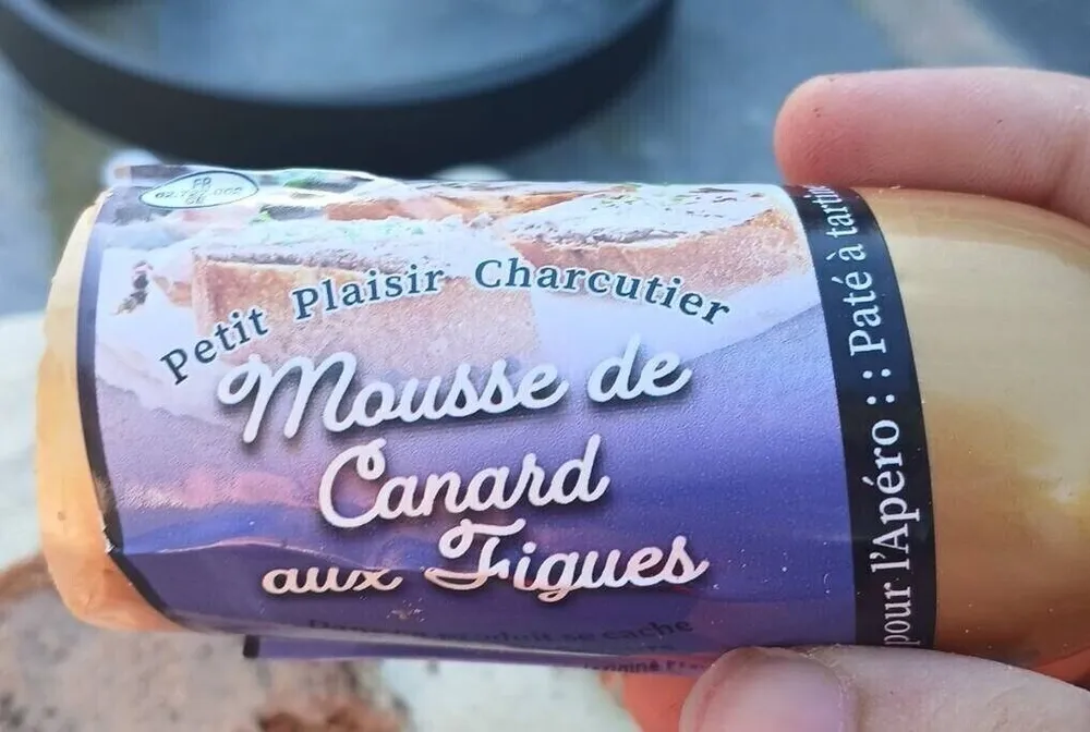 Mousse de canard aux figue