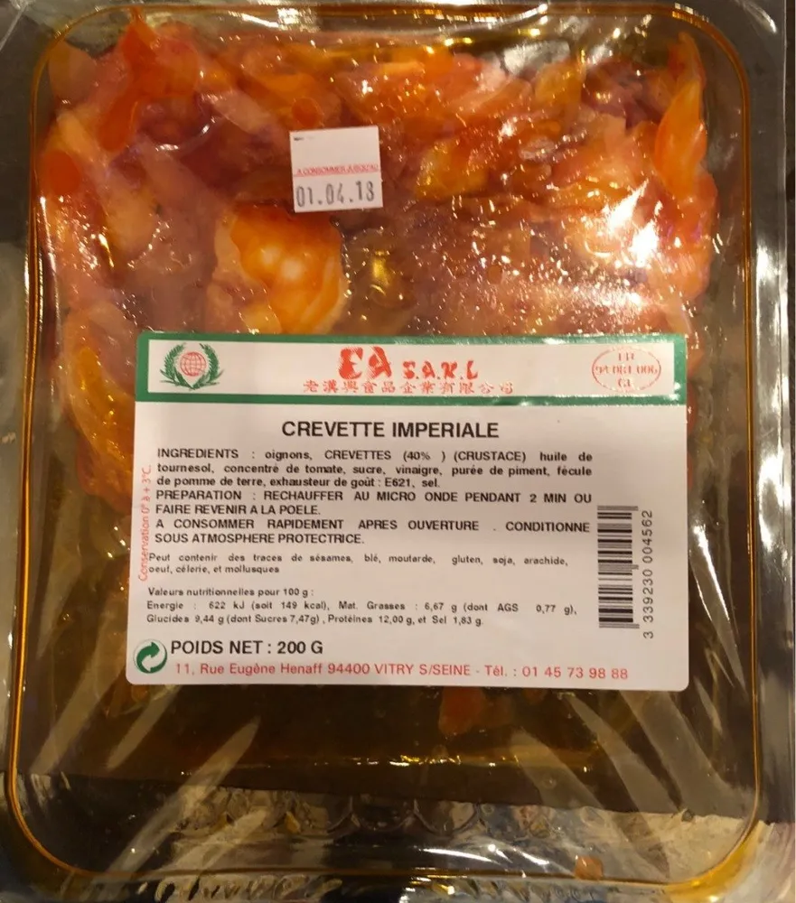 Crevette imperiale