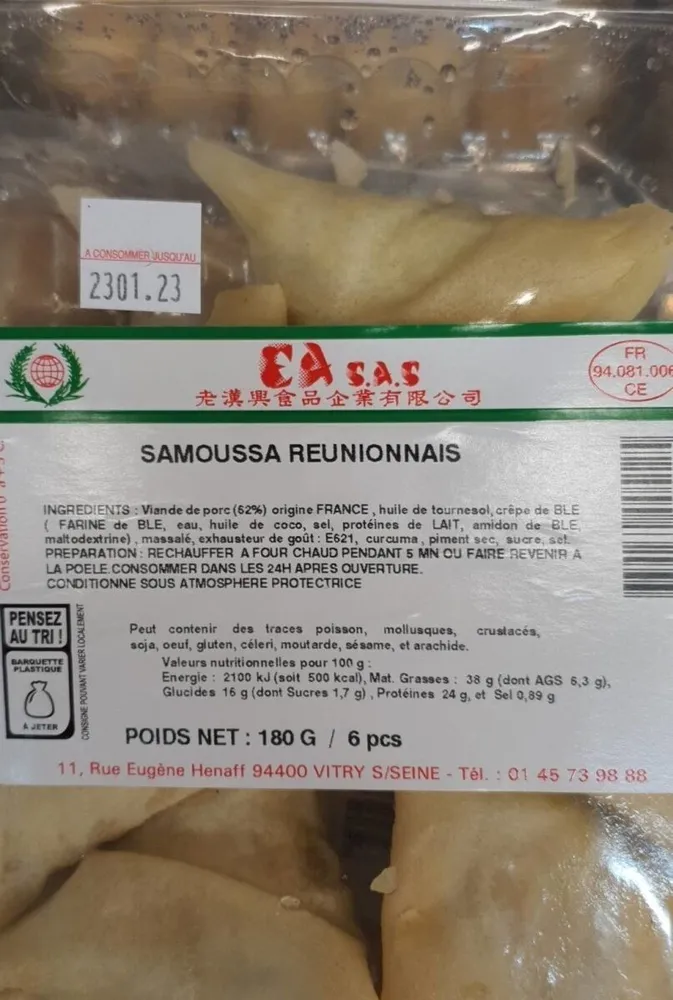 Samoussa réunionnais