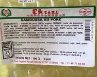 Samoussa au porc