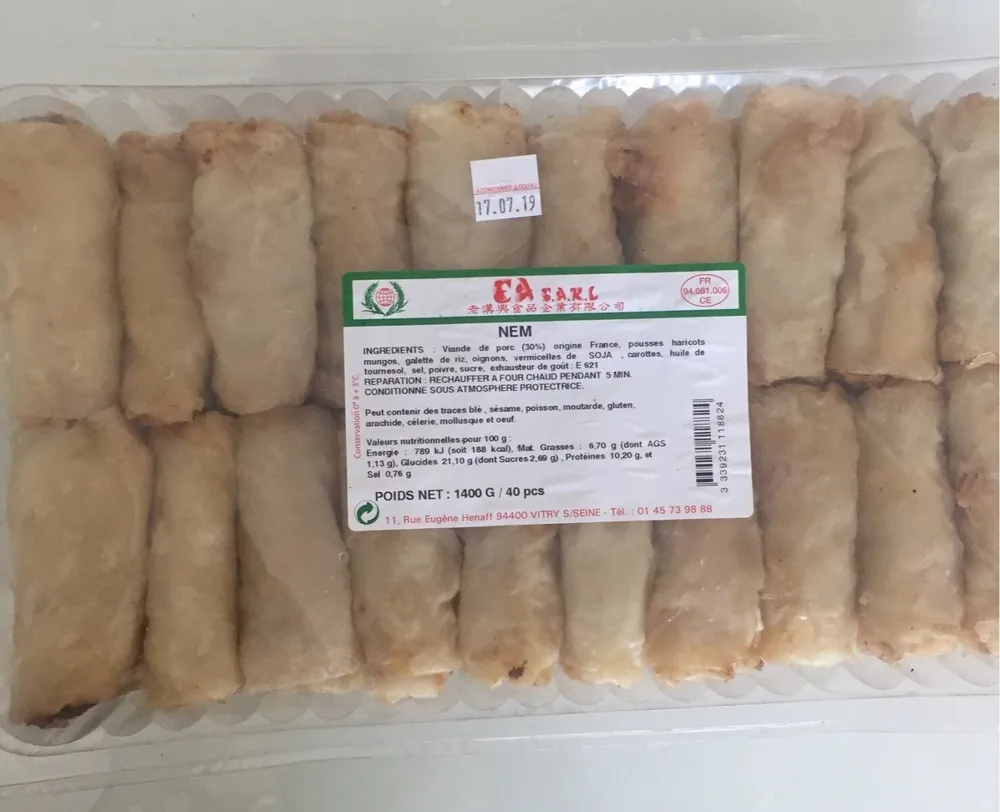 Nems au porc