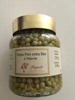 Petits pois extra fins à l'étuvée