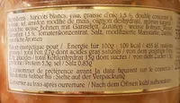 Haricots blancs a la graisse d'oie FINPALE