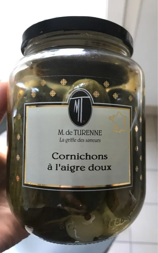 Cornichons à l'aigre doux