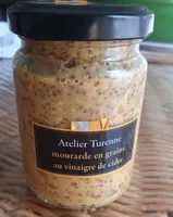 Moutarde en grains au vinaigre de cidre