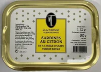 Sardines au citron