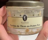 Terrine de Thon au Poivre Vert