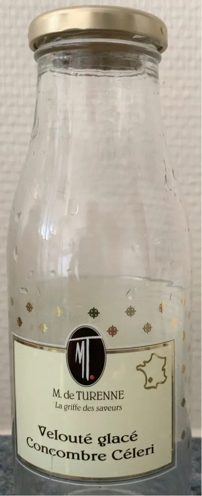Velouté glacé Concombre Céleri