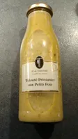 velouté printanier aux petits pois