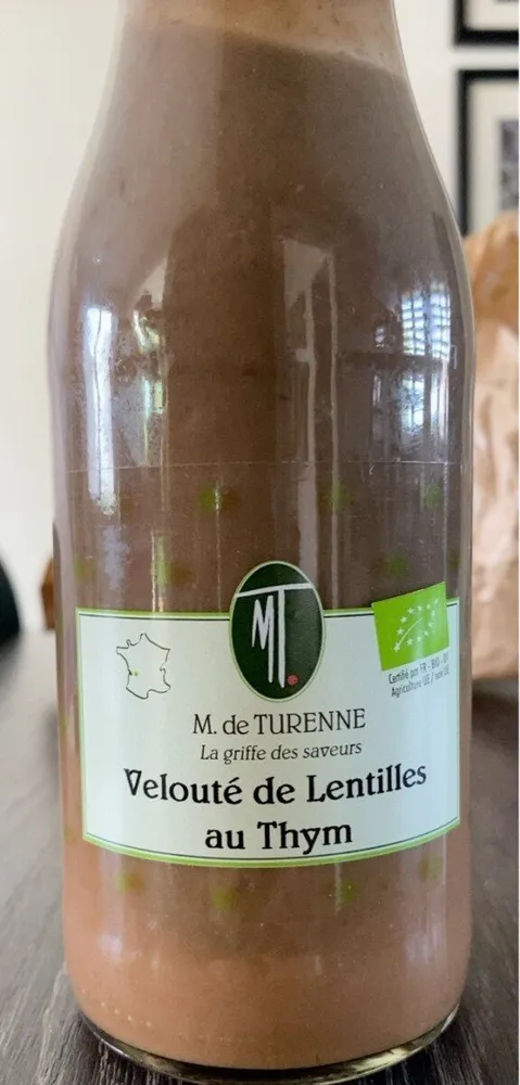 Velouté de lentilles