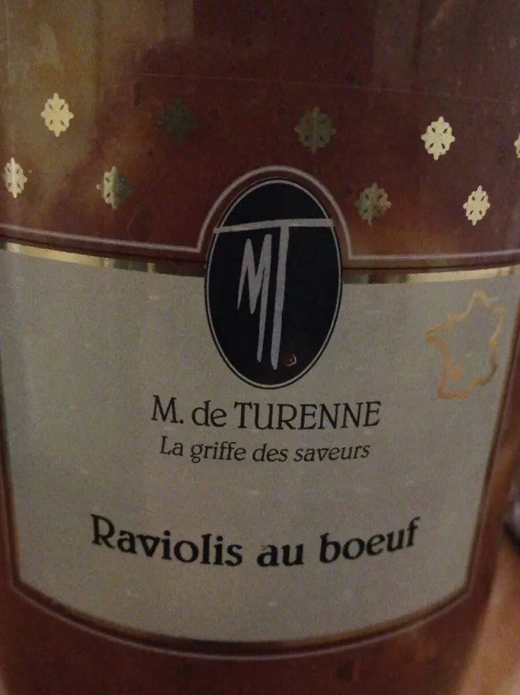 Ravioli au boeuf
