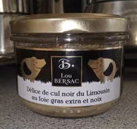 Délice de cul noir du Limousin au foie gras extra et noix
