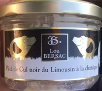 Pâté de cul noir du limousin à la chataigne