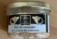 Pate de campagne de cul noir du limousin