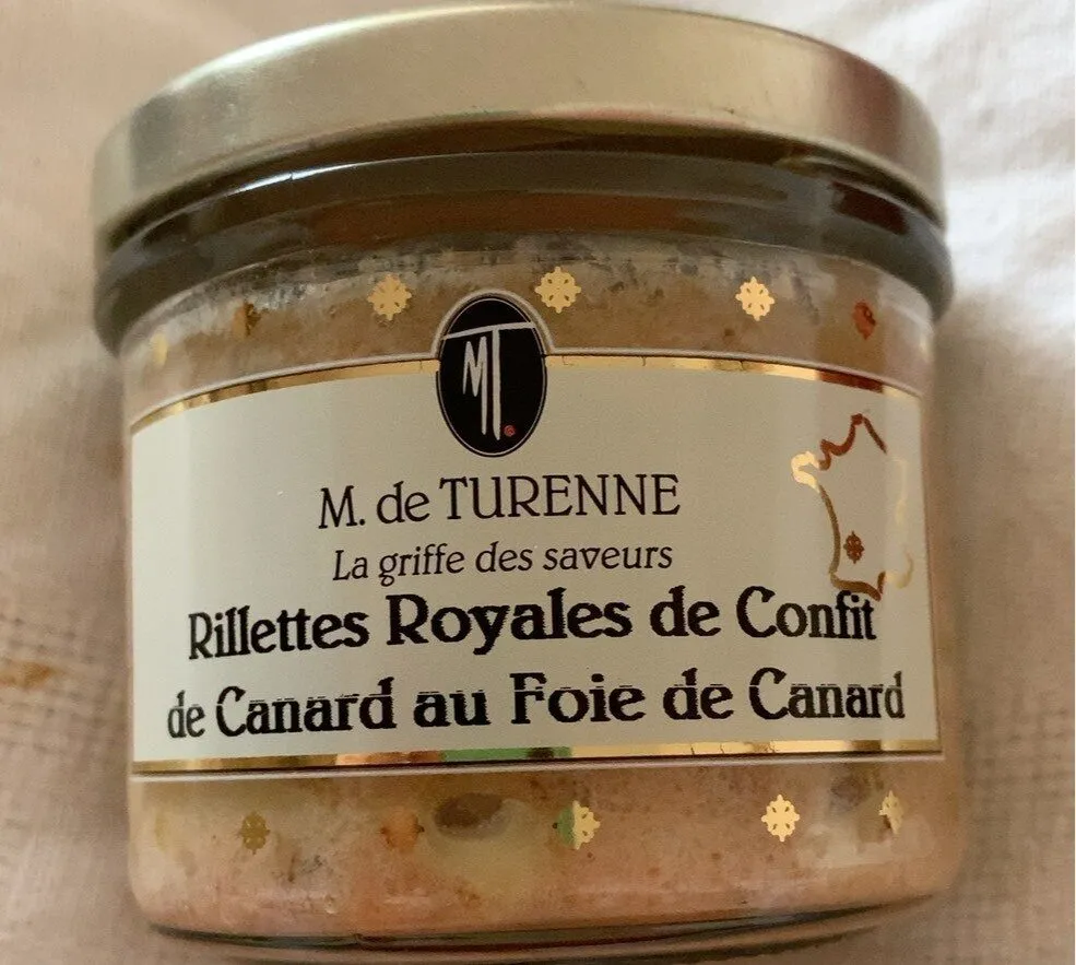 Rillettes royales de confit de canard