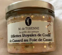 Rillettes royales de confit de canard