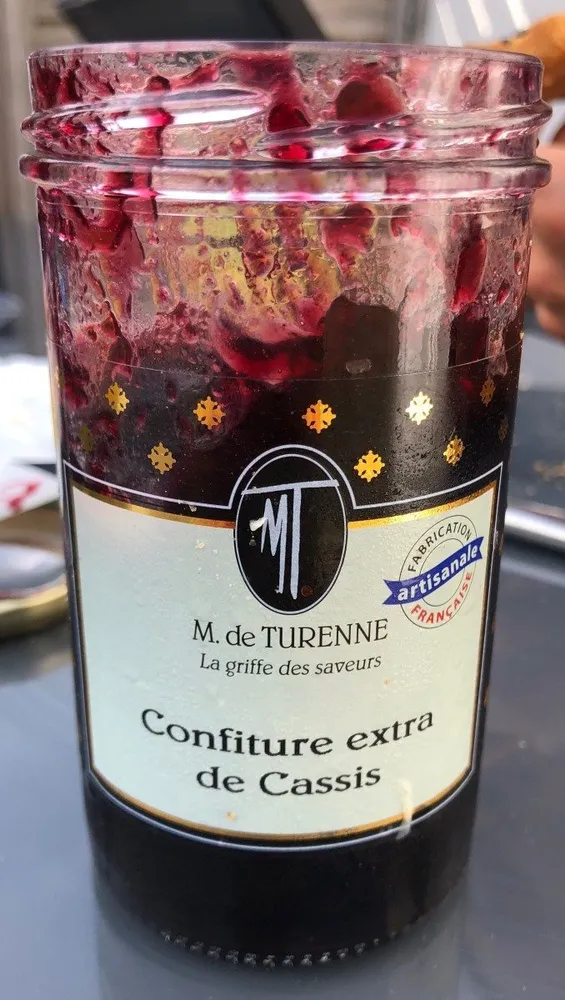 Confiture extra de cassis