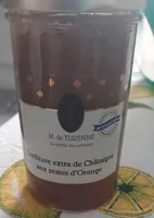 Confiture extra de châtaigne aux zestes d'orange