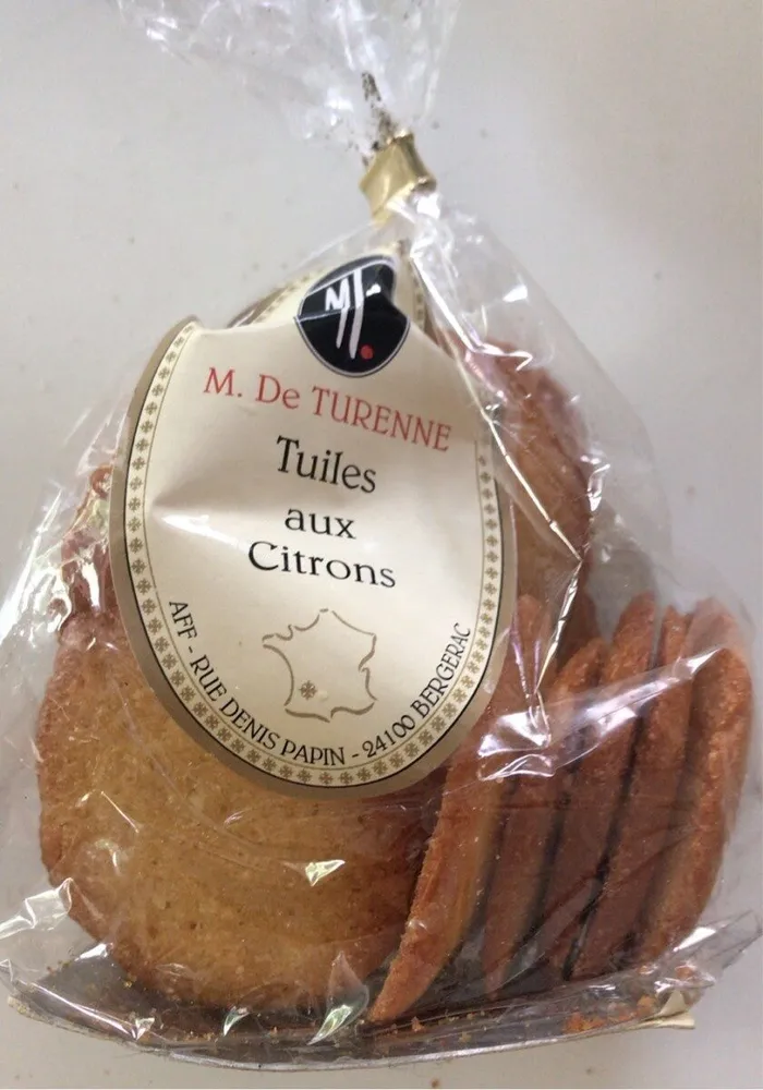 Tuiles aux citrons