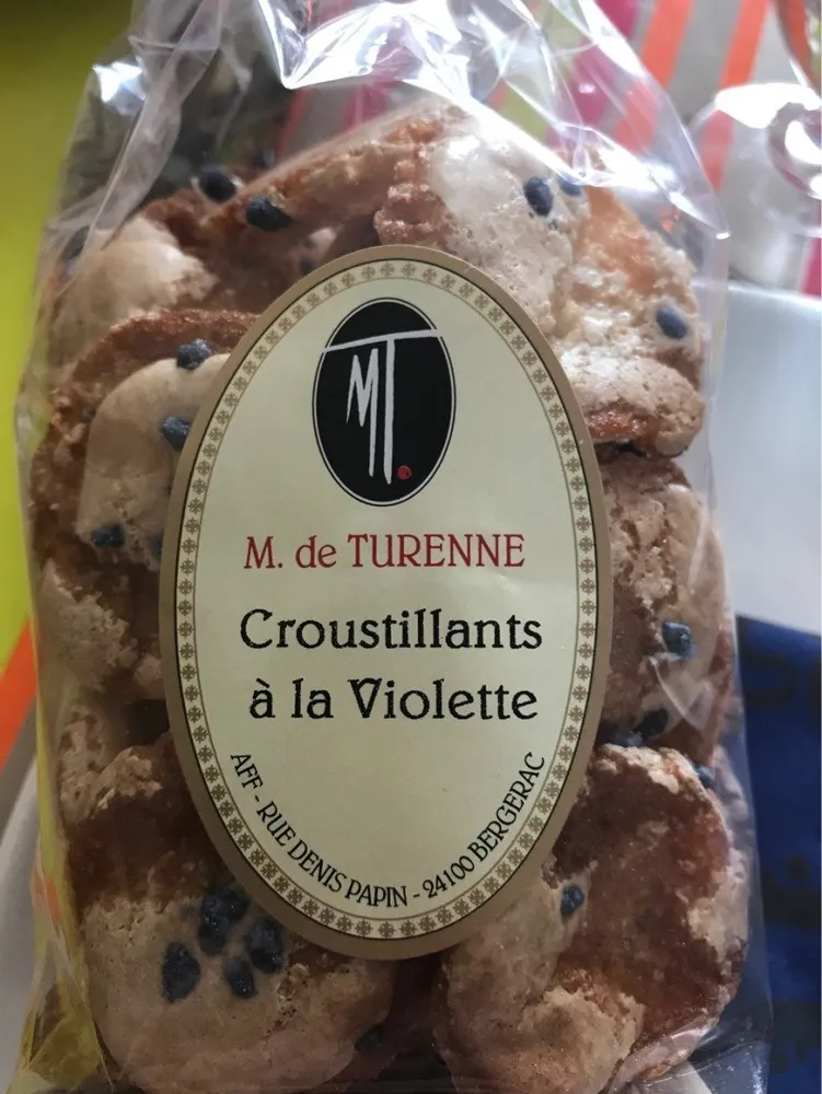 Croustillants a la violette