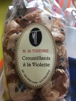 Croustillants a la violette
