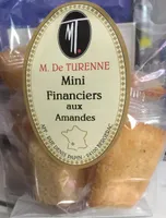 Mini financiers aux amandes