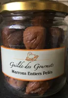 Marrons entiers pelés
