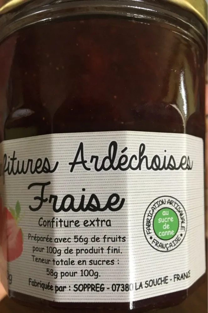 Confiture de fraise
