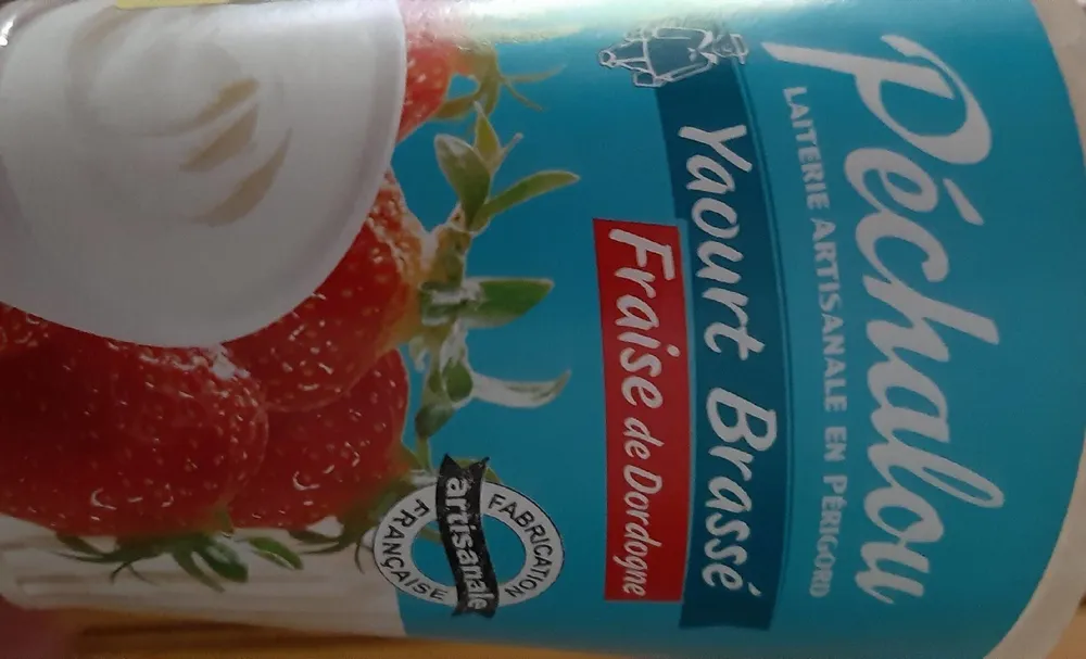 Yaourt brassé fraise de dordogne