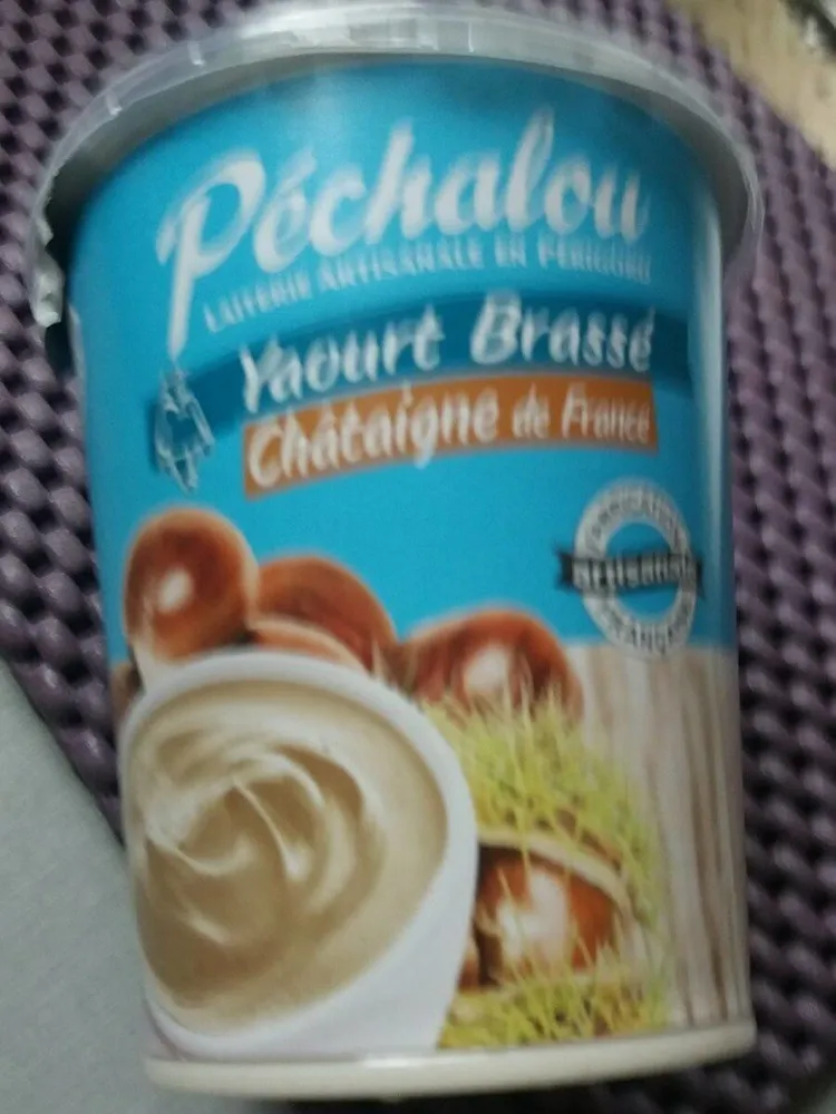 Yaourt brassé  châtaigne de france