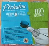 Yaourts nature au lait bio de Dordogne