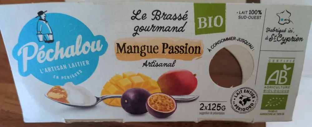 Le brassé gourmand bio - mangue passion