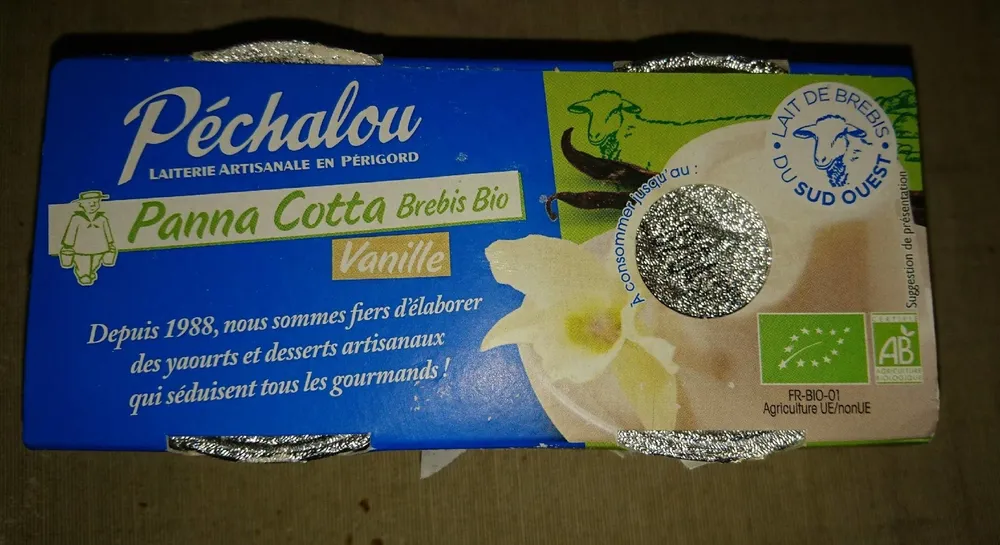 Panna cotta brebis bio